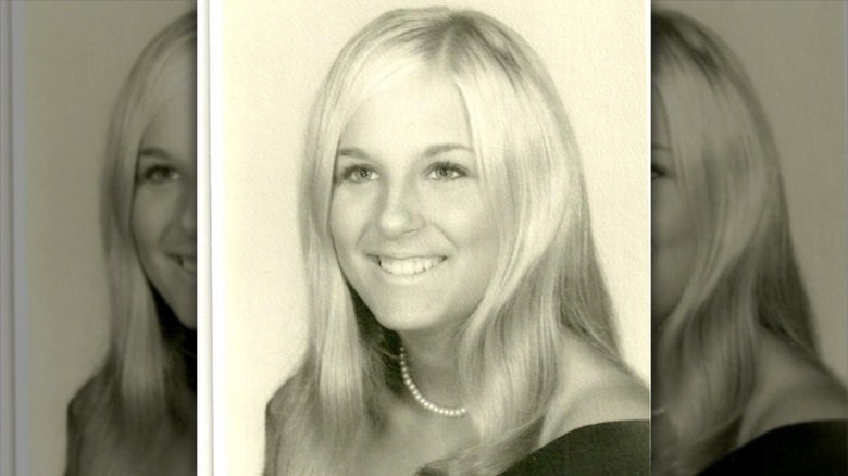 Young Jill Biden poses in profile