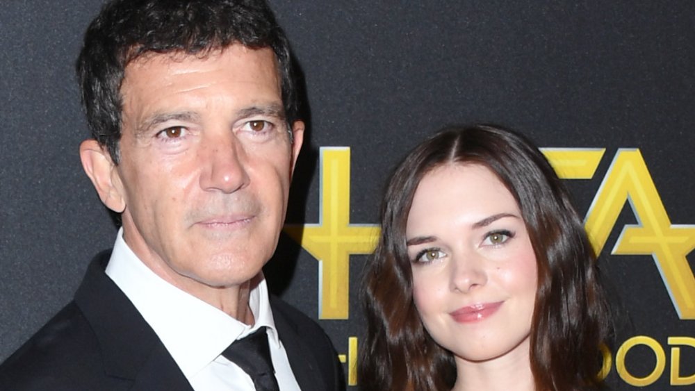 Antonio Banderas and Stella Banderas 