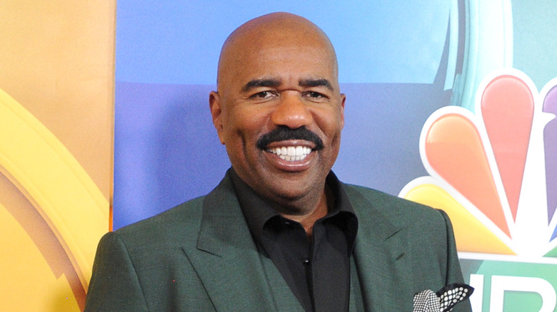 Steve Harvey smiling