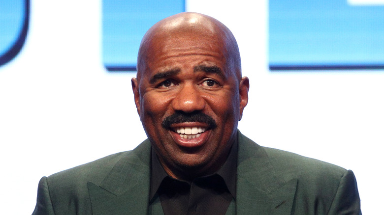 Steve Harvey smiling