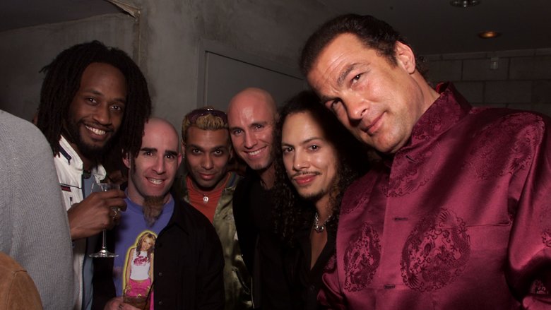 Steven Seagal and friends