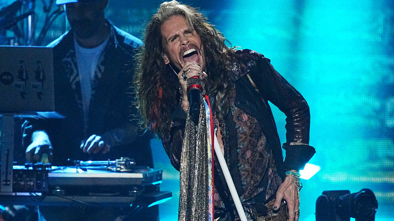 Steven Tyler onstage