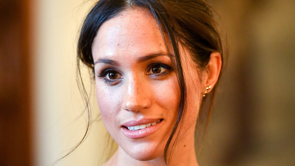 Meghan Markle at Cardiff Castle in 2018