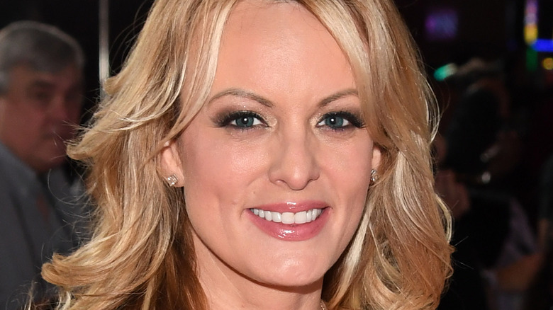 Stormy Daniels smiling