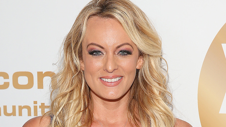 Stormy Daniels smiling