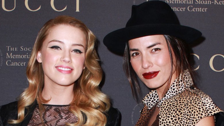 Amber Heard and Tasya Van Ree