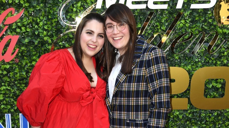 Beanie Feldstein and Bonnie Chance Roberts