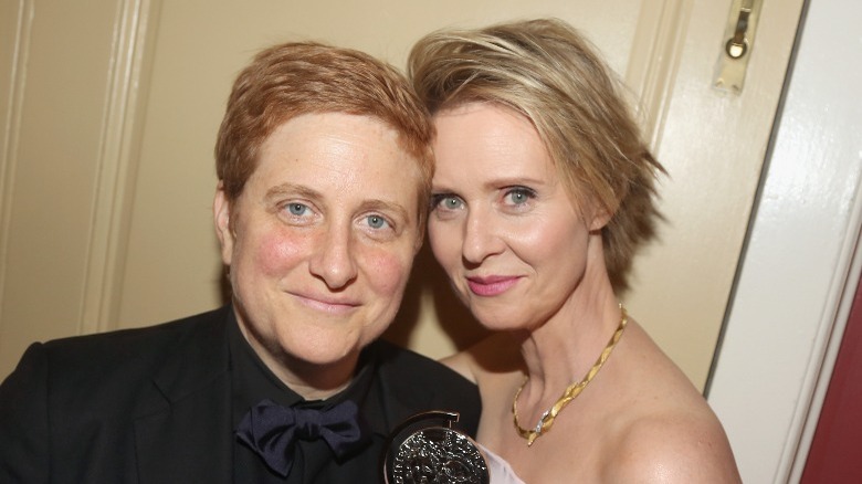 Christine Marinoni and Cynthia Nixon