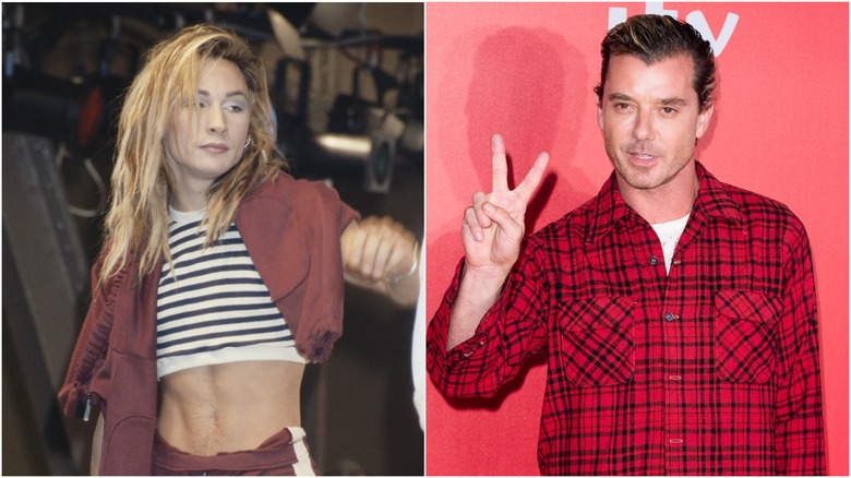 Marilyn and Gavin Rossdale
