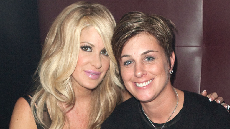 Kim Zolciak and Tracy Young