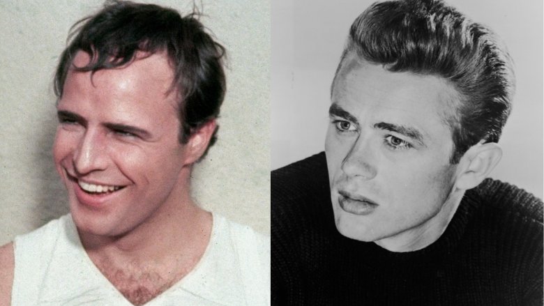 Marlon Brando and James Dean