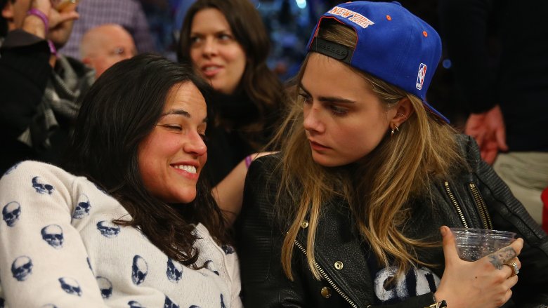 Michelle Rodriguez and Cara Delevingne