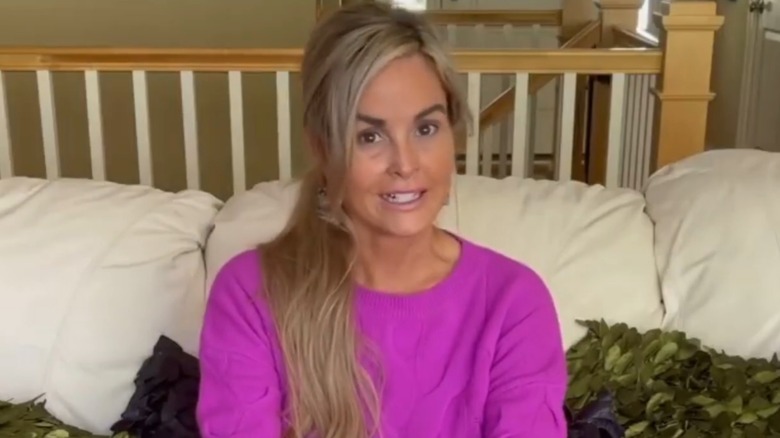 Stephanie Davison talking to the camera on "90 Day Fiancé"