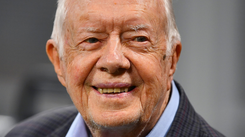 Jimmy Carter smiling