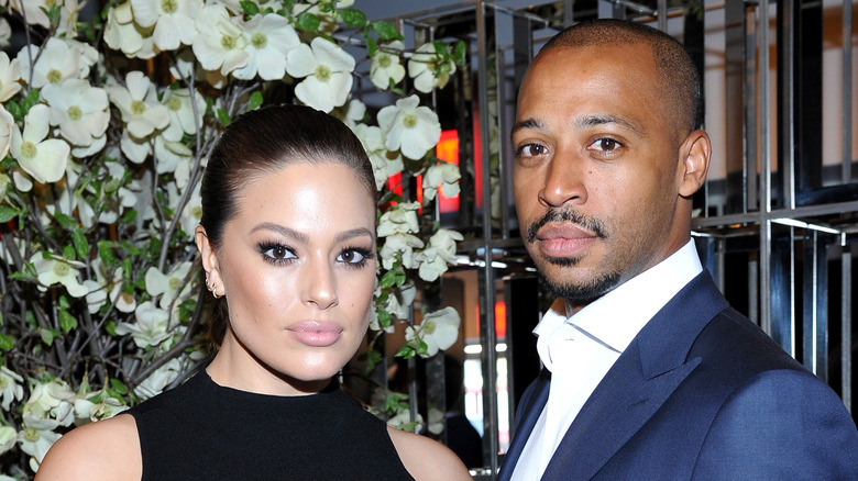 Ashley Graham and Justin Ervin together