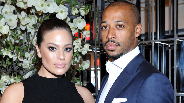Ashley Graham and Justin Ervin together