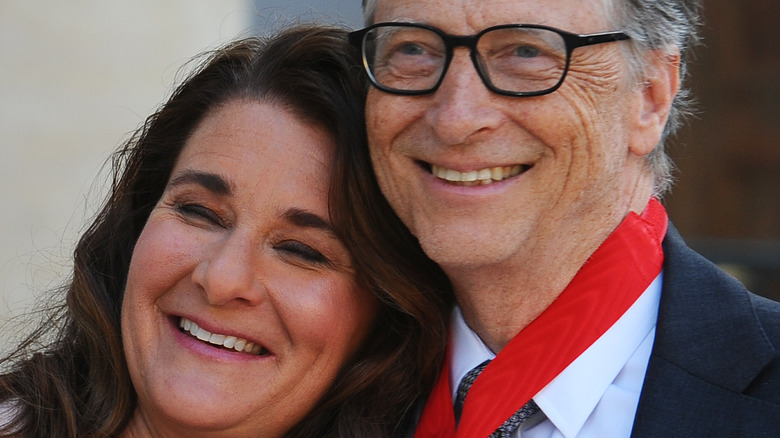 Melinda and Bill Gates smiling