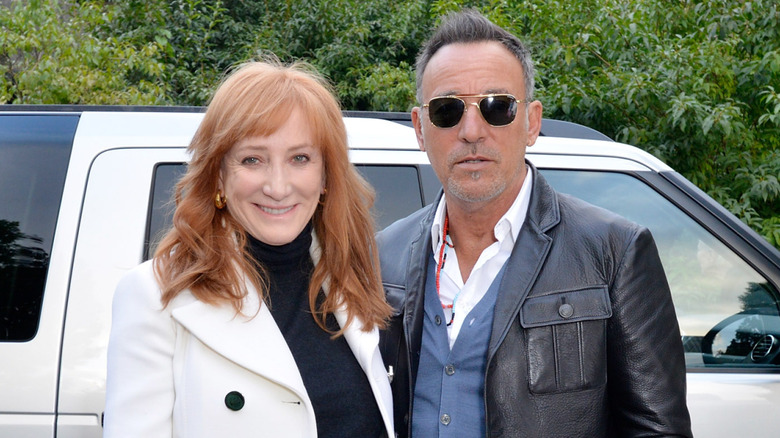 Patti Scialfa and Bruce Springsteen