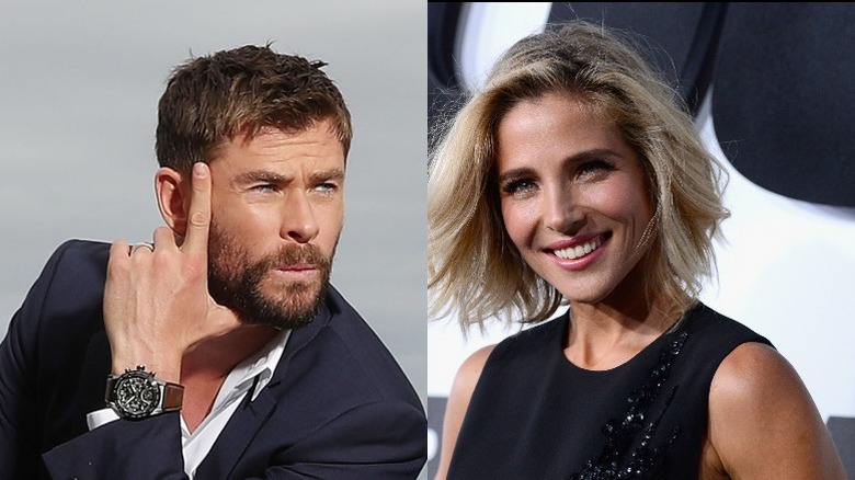 Chris Hemsworth and Elsa Pataky in action movies
