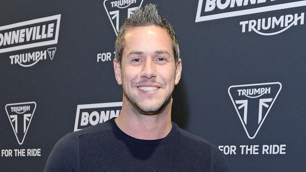 Ant Anstead at the Global Triumph Bonneville Launch 
