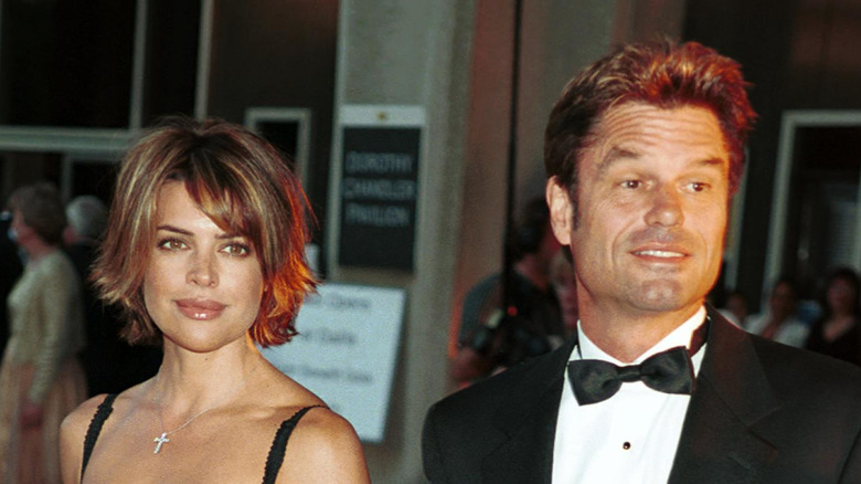 Lisa Rinna, Harry Hamlin photographed in 1999