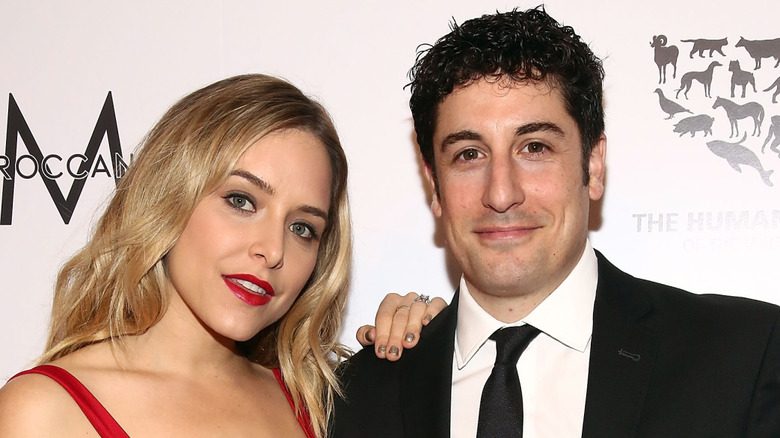 Jenny Mollen and Jason Biggs