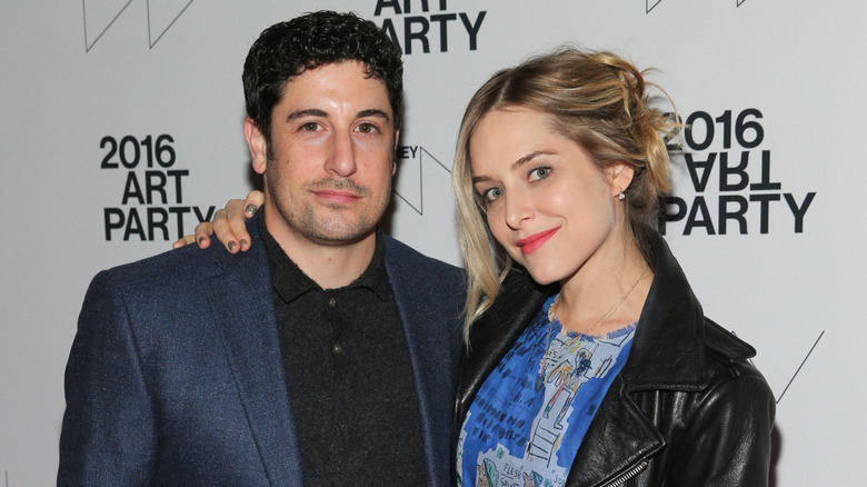 Jason Biggs and Jenny Mollen