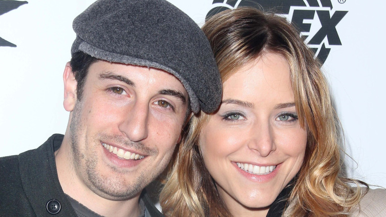 Jason Biggs and Jenny Mollen