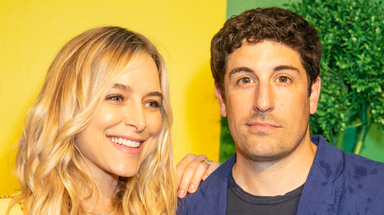 Jenny Mollen and Jason Biggs