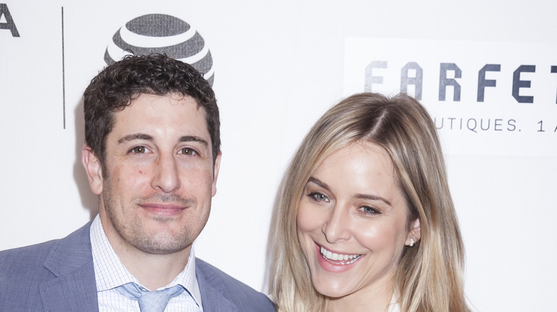 Jason Biggs and Jenny Mollen