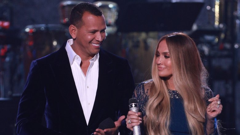 Alex Rodriguez and Jennifer Lopez