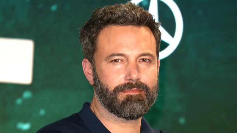 Ben Affleck smirking 
