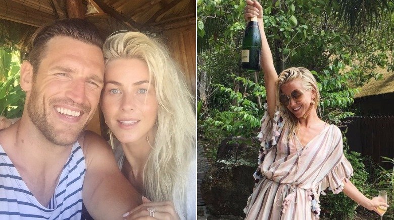 Brooks Laich and Julianne Hough