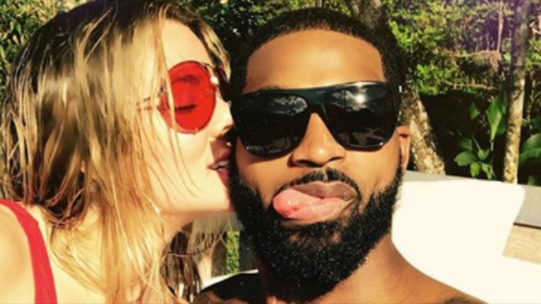 Khloé Kardashian and Tristan Thompson