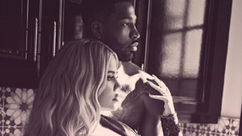 Khloé Kardashian and Tristan Thompson