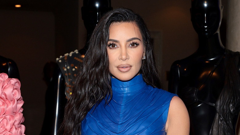 Kim Kardashian poses for a photo