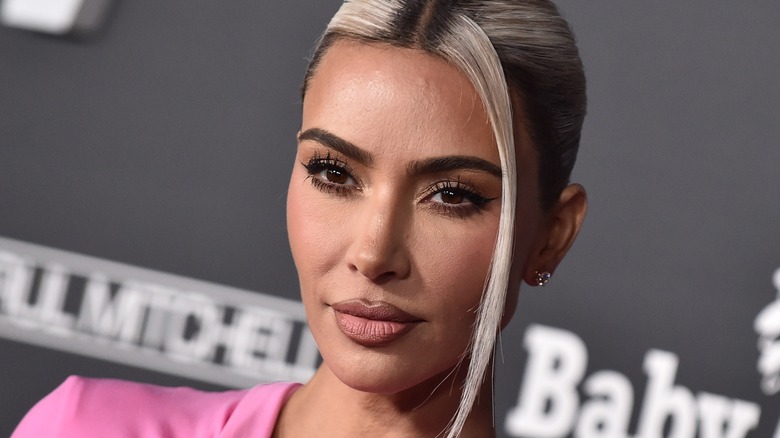 Kim Kardashian poses for a photo