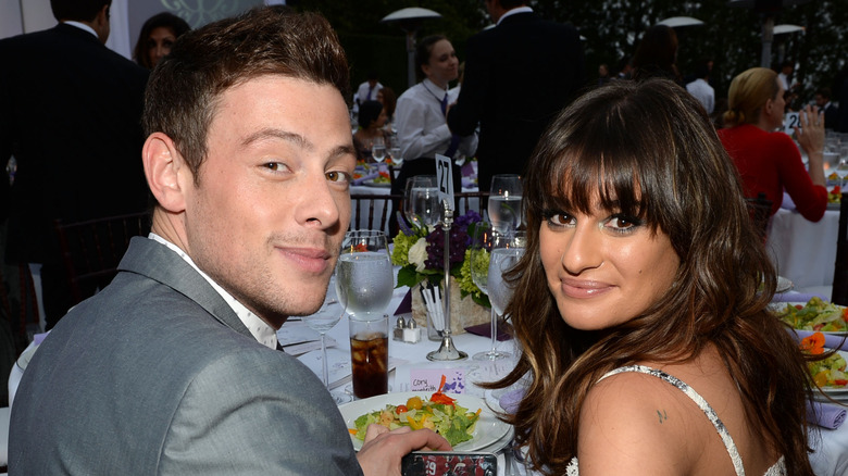 Cory Monteith and Lea Michele at the 12th Annual Chrysalis Butterfly Ball