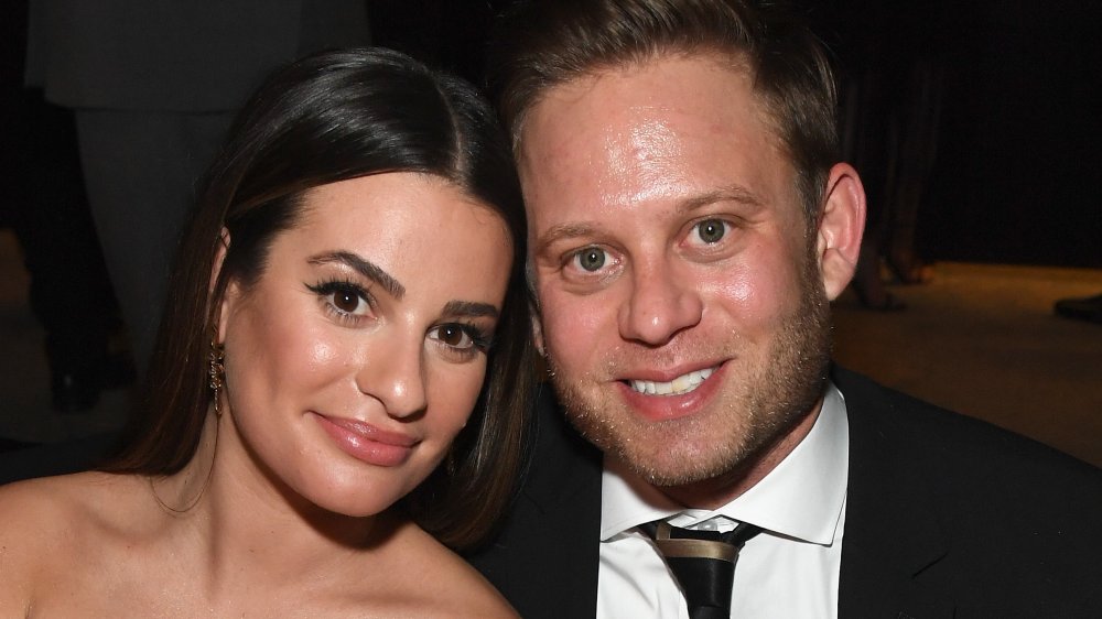 Lea Michele and Zandy Reich at the 76th Annual Golden Globes Awards Post-Party