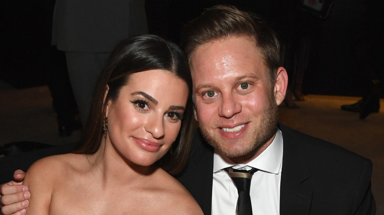 Lea Michele and Zandy Reich at the 76th Annual Golden Globes Awards Post-Party