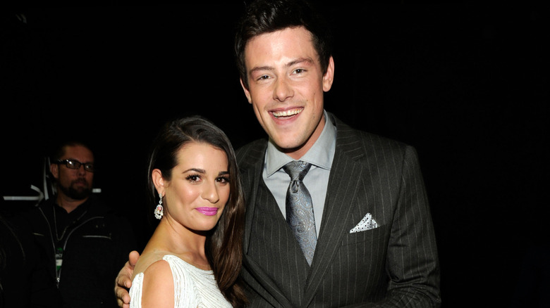 Lea Michele and Cory Monteith at the 2012 People's Choice Awards