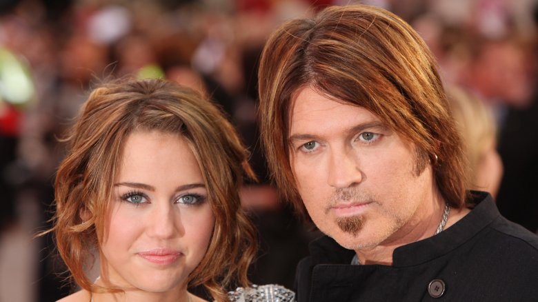 Miley Cyrus and Billy Ray Cyrus