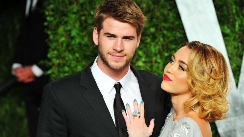 Liam Hemsworth and Miley Cyrus