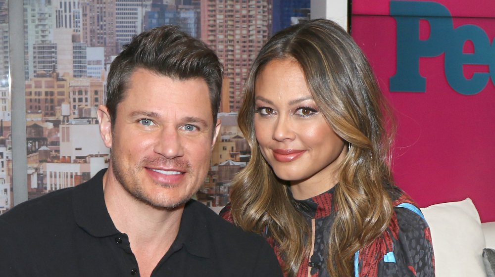 Nick Lachey and Vanessa Lachey on People Now in 2020