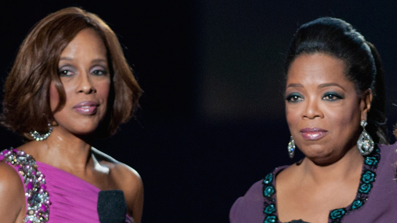 Gayle King and Oprah Winfrey