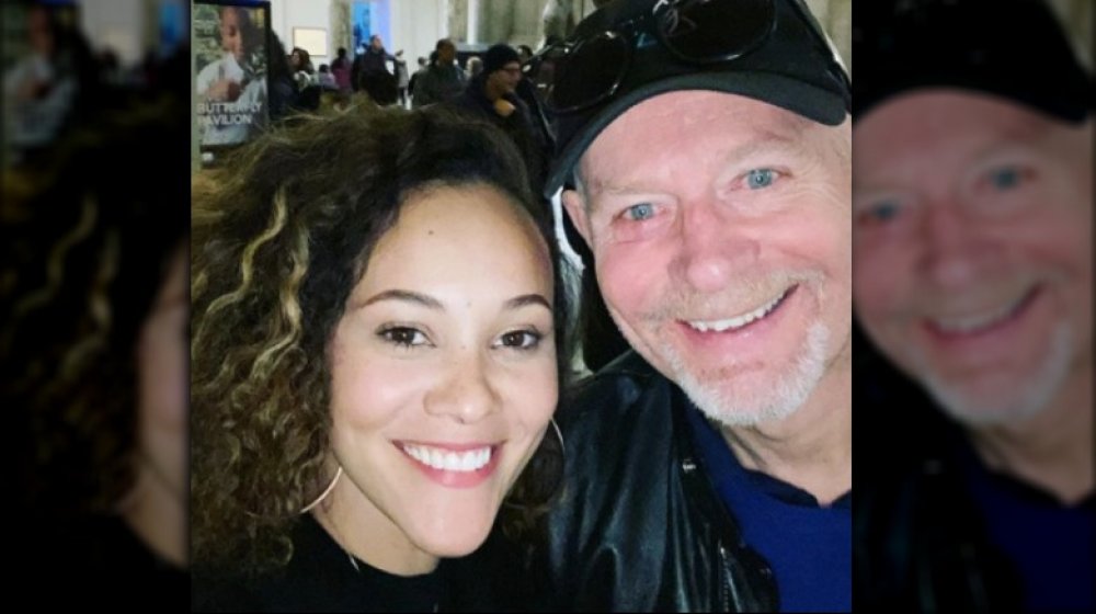 Selfie of Ashley Darby and Michael Darby, both smiling