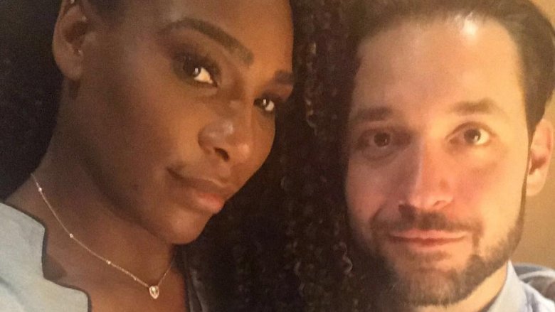 Serena Williams and Alexis Ohanian