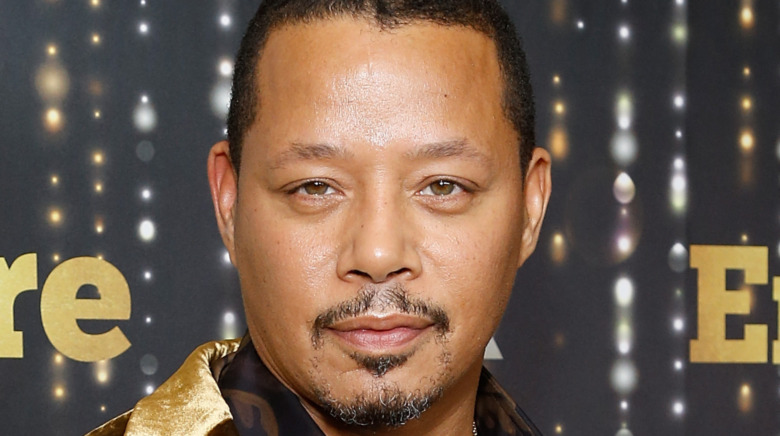 Terrence Howard looking at camera