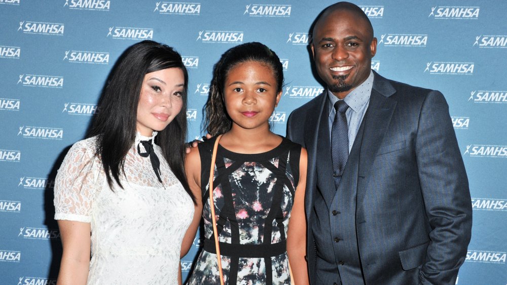 Mandie Taketa, Wayne Brady with daughter Maile Brady