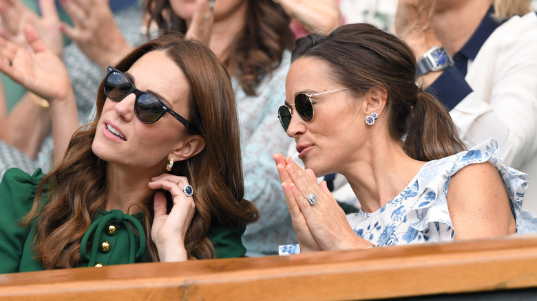 Kate and Pippa Middleton